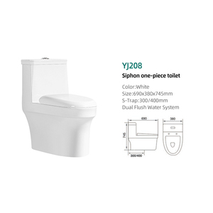 Prezzo di fabbrica tipo orientale <span class=keywords><strong>Turkish</strong></span> sanitari Wc comò 1 Pc acqua armadio in ceramica un pezzo Wc Wc Wc - Product Image 6