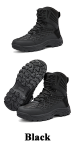 Sepatu Hiking Taktis Musim Gugur untuk Pria, TPU Tahan Lama, Penyangga Pergelangan Kaki Sedang-Tinggi, Sepatu Outdoor untuk Mendaki dan Trekking, Musim Gugur Musim Panas - Product Image 3
