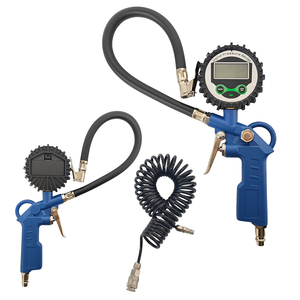 Manomètre de pression des pneus avec écran LCD - Outil tout-en-un pour l'entretien des voitures et des motos - Product Image 2
