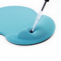 Tapis de souris ergonomique personnalisé avec logo anime et support de poignet en silicone pour cadeaux promotionnels et publicitaires