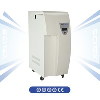 Purificateur d'eau déionisée SCITEK, filtre à changement rapide, contrôle automatique par micro-ordinateur, grand écran LCD avec rétroéclairage LED