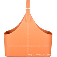 Grand panier-cadeau orange Hong Kong Macao, panier de rangement domestique, panier à fruits portable de style moderne et simple pour le Festival de la Mi-Automne