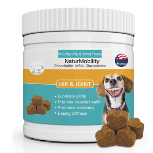 Natural Mobility Hip & Joint Chews pour chiens-avec glucosamine, chondroïtine et MSM-Réduit la raideur et favorise la santé musculaire - Product Image 1
