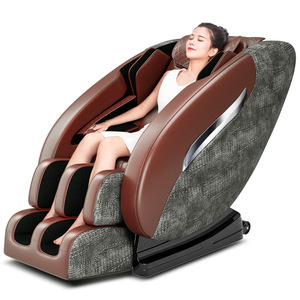 Fauteuil de massage Mingrentang, corps entier, bras robotique 3D, canapé électrique pour la maison, luxe, marron, JX-818 - Product Image 1
