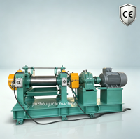 Mélangeur de caoutchouc à deux rouleaux certifié CE, machine de compoudage de caoutchouc silicone SBR, mélangeur de feuilles de caoutchouc, mélangeur de caoutchouc industriel ouvert