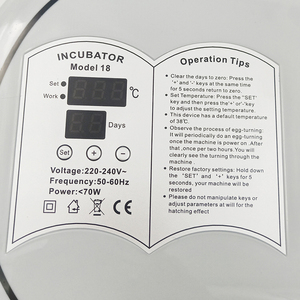 Janoel Thêm Nước Tự Động Nhỏ Lồng Ấp Trứng Gà Bố Mẹ JN18S Lồng Ấp - Product Image 6