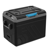 Nevera Portátil de Compresor de 50L con Doble Zona, 12 Voltios, para Coche y Camping, Nevera Eléctrica de 12v, Venta al por Mayor en China