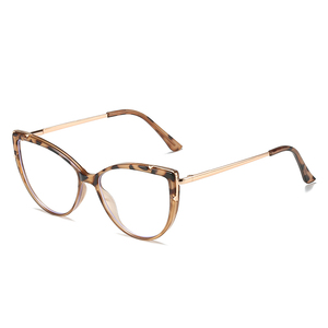2025 TR90 Women's Metal Eyeglasses Anti-Blue Light <strong>Fashion</strong> Eyewear European Ladies Wholesale <strong>Glasses</strong> - Product Image 4