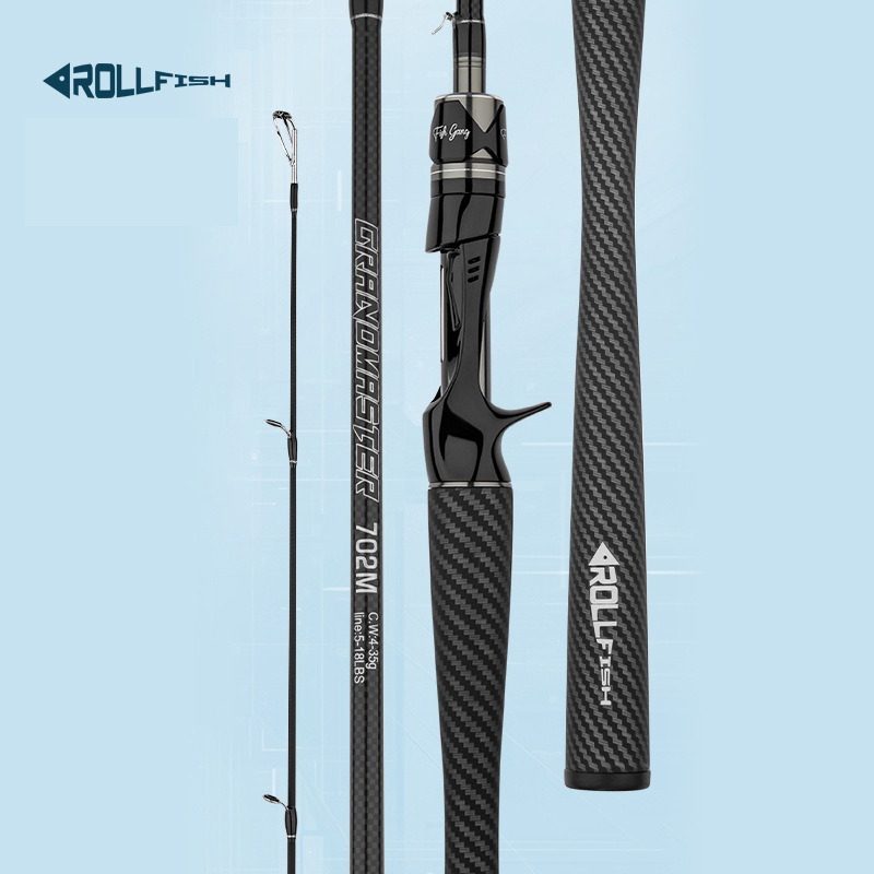 Canna da casting nera