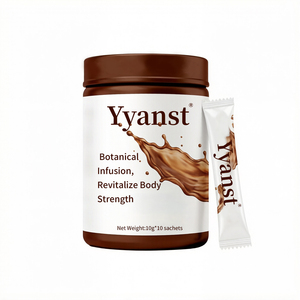 Café en Polvo con Infusión Botánica, 10 Sobres de 10g Cada Uno, Revitaliza, Fuerza Diaria, Bebida Instantánea - Product Image 1