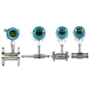 カスタマイズ可能な工業用ステンレス鋼304 316L DN15-SD200 水蒸気LWGYタービン流量計 - Product Image 1