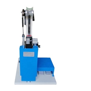 Canvas Sneaker Shoe Making Machine Pneumatic Manual <b>String</b> Lasting with Rubber Base Equipment - Product Image 1