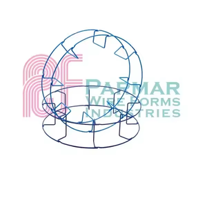 Canasta de Alambre de Acero Galvanizado Resistente a la Oxidación para Enrollar Cables, Manipulación y Gestión Industrial de Cables - Product Image 6