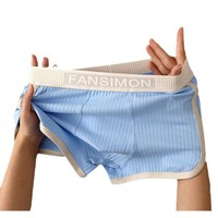 Boxers pour hommes à forte perméabilité à l'air, conception ventilée, idéal pour les longues séances d'été en climat chaud