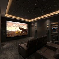 Diseño de Cine en Casa - Altavoces Profesionales, Equipo de Audio para Cine en Casa, Sistema de Altavoces de Sonido Envolvente 7.2.4