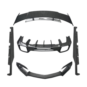 Kit di Conversione Esterno Stile R per <span class=keywords><strong>Mercedes</strong></span> AMG <span class=keywords><strong>GT</strong></span>/GTC/GTS 2015-2019, Parti Auto in Fibra di Carbonio, Accessori Auto Mod - Product Image 6