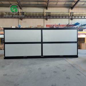 Casa contenedor plegable de 20 pies, casa móvil Modular, prefabricada, carcasa pequeña, diseño moderno, impermeable, taller de construcción de oficinas - Product Image 5