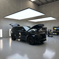Lampe de travail LED dimmable étanche pour lavage auto, detailing, plafonnier d'atelier, garage, boîte à lumière à film souple