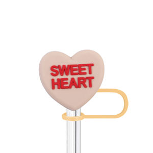 Decoraciones Promocionales de Silicona para Pajitas, Impermeables, con Diseño de Anime Romántico para el Día de San Valentín, FUJ - Product Image 3