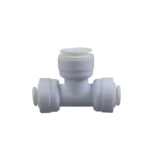 Conector en T para Filtro de Agua, 2 Entradas y 3 Salidas, Conexión Rápida, Adaptador para Tubería de PE para Purificador de Agua - Product Image 4