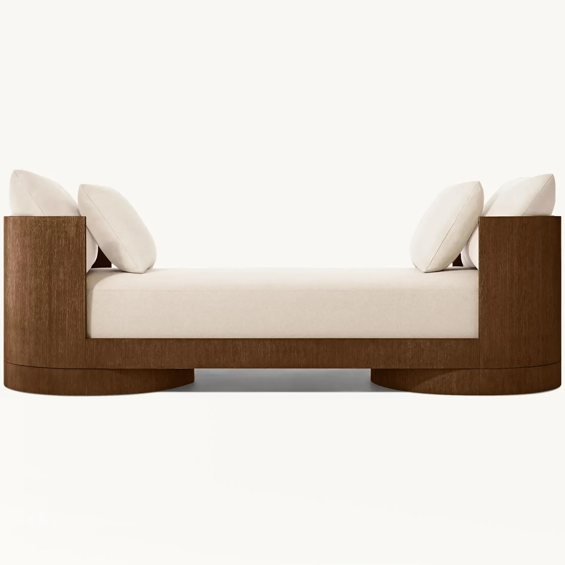 Hand gefertigte Wohnzimmer Massivholz möbel Luxus bequeme Freizeit Daybed Indoor Modern