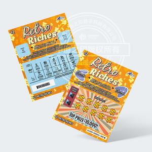 Impression personnalisée <span class=keywords><strong>de</strong></span> billets <span class=keywords><strong>de</strong></span> loterie à gratter en <span class=keywords><strong>carton</strong></span> numérique, écologiques, durables, avec logo <span class=keywords><strong>personnalisé</strong></span> imprimé, public cible du loterie - Product Image 4