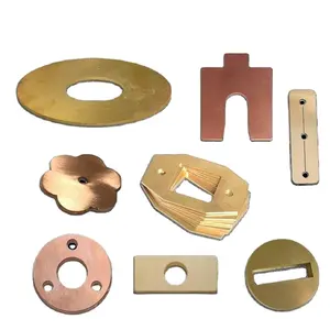 CNC gia công phần nhôm Brass thép không gỉ CNC Máy bộ phận kim loại Brass CNC Brass phần