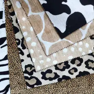 ECCESS animale modello heavy viscosa jacquard di velluto per divano borsa tappezzeria decorazione