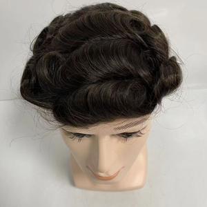 <span class=keywords><strong>Parrucche</strong></span> <span class=keywords><strong>da</strong></span> <span class=keywords><strong>uomo</strong></span> con sistema di sostituzione dei <span class=keywords><strong>capelli</strong></span> umani reali di alta qualità #2 #4 parrucchino in Pu con onda di colore marrone per <span class=keywords><strong>capelli</strong></span> diradati maschili - Product Image 2