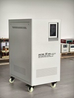 Stabilisateur de tension servo triphasé AHKB 50 kVA 380 V 400 V à fil de cuivre, modèle TNS AVR 50 Hz avec écran LCD