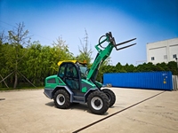 Chargeurs lourds 5 tonnes Chargeur sur pneus 4x4 Diesel turbocompressé Chargeur frontal articulé