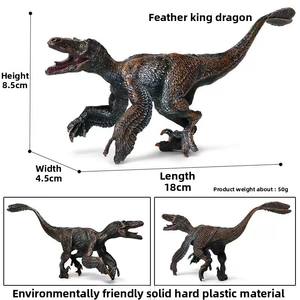 Dinosaurio sólido PVC juguete conjunto realista Pterosaur Triceratops Tyrannosaurus Rex juguete <span class=keywords><strong>Jurassic</strong></span> <span class=keywords><strong>World</strong></span> dinosaurio modelo de juguete - Product Image 4
