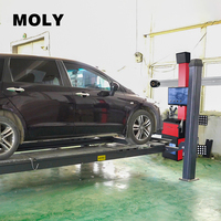 Máquina de Alineación y Balanceo de Ruedas 3D de Lujo para Inspección Automotriz, Directo de Fábrica MOLISPEED