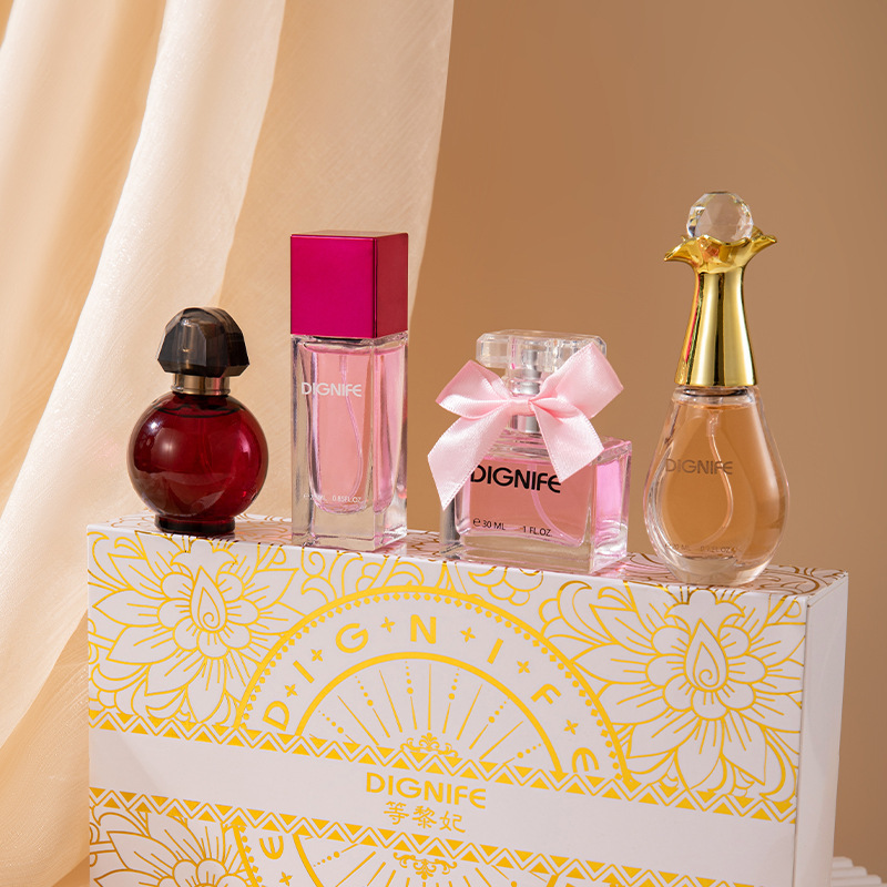 four-piece perfume set