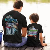 Citazioni di pesca personalizzate stampa DTF Retro pescatore DTF adesivi trasferimento di calore all'ingrosso Hooker DTF t Shirt trasferimenti per t-Shirt