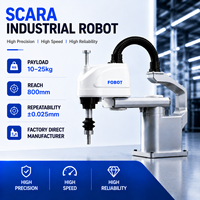 Robot Industrial SCARA de 4 Ejes MB25SC-800, Carga Útil de 25 kg, Alcance de 800 mm, Control PLC para Ensamblaje Pesado de Precisión, Clasificación y Manipulación