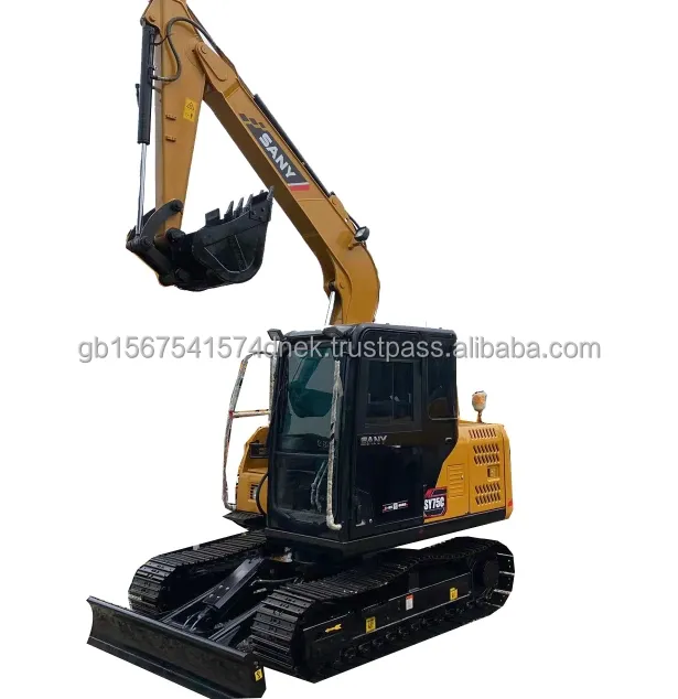 Sany SY75 Min Excavator Durable Good Quality Original Secondhand construction machinery Used Crawler Excavator for sale
