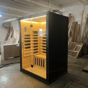 <span class=keywords><strong>Sauna</strong></span> de vapor <span class=keywords><strong>seco</strong></span> de madera con cicuta canadiense de bajo <span class=keywords><strong>precio</strong></span>, sala de <span class=keywords><strong>Sauna</strong></span> de infrarrojo lejano para 1 persona - Product Image 2