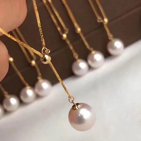 Großhandel Mode Hot Sell Schmuck Luxus Stil Libelle geformte Charms 18 Karat Gold Gelb Diamant Halskette für Mädchen