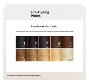 Kit de Tinte para el Cabello a Base de Hierbas, Sin Amoníaco, de Alta Calidad, para Uso en Salón, Larga Duración, Cubre las Canas, Venta al Por Mayor - Product Image 5