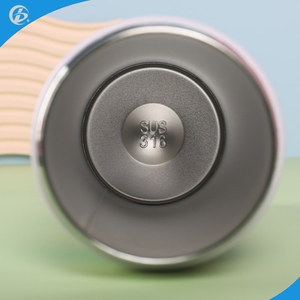 600ml BPA miễn phí biểu tượng tùy chỉnh cốc chân không khuyến mại kim loại nước bằng thép không gỉ chai xách tay Tumbler nảy Nắp - Product Image 4