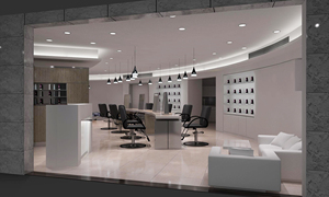 Design d'Interni per Barbieri, Espositore Professionale per Parrucche, Set di Arredamento per Barbiere Personalizzabile, Chiosco per Salone di Bellezza - Product Image 2