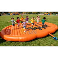 Colchón Inflable para Niños, Trampolín Inflable Comercial, Almohada de Salto para Parque de Diversiones