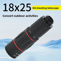 Concert Telephoto Tool 18-64x Mobile Phone Lens Manual Zoom for Music Festival Fishing Live Streaming Macro HD Photography