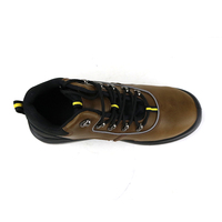 Crazy Horse En Cuir Acier Orteil Hommes Sport Respirant Anti-Crevaison Deltaplus Chaussures De Sécurité Pour La Randonnée