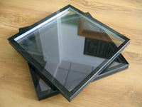 Verre isolant trempé Low E de 8mm Verre incurvé isolé Verre triple pour mur-rideau
