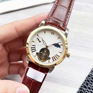 Montre de sport unisexe de luxe haut de gamme, originale et de haute qualité, en acier inoxydable, avec fond de boîtier en cristal saphir, mécanique, simple, motif dessin animé - Product Image 6