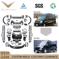 Kit carrosserie, pare-chocs avant, phares, ailes, pièces de conversion W906 à W907, amélioration extérieure compatible avec Sprinter W906 2015-2017