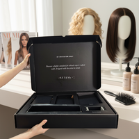 Boîte d'expédition en carton ondulé durable pour perruques - Logo personnalisé et échantillon gratuit pour l'emballage de mèches de cheveux