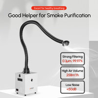 Purificateur d'air ORTUR OSP1.0, absorbeur de fumée et de poussière laser, filtre à air et extracteur de fumée pour machine de gravure laser, fonctionnement sécurisé